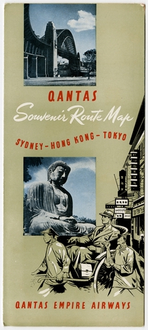 Route map: Qantas Empire Airways