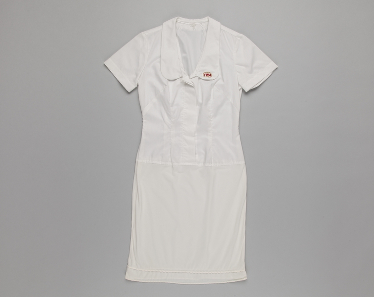 Image: air hostess blouse-slip: TWA (Trans World Airlines), new summer