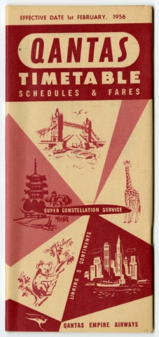 Timetable: Qantas Empire Airways