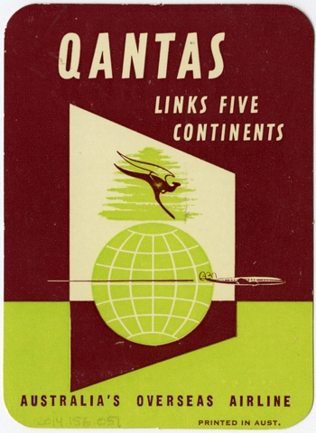 Pocket calendar: Qantas Empire Airways