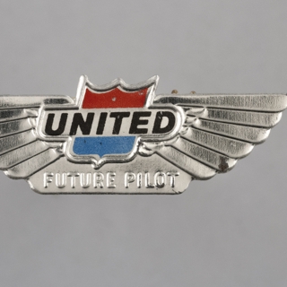 Image #1: children's souvenir wings: United Air Lines, Future Pilot