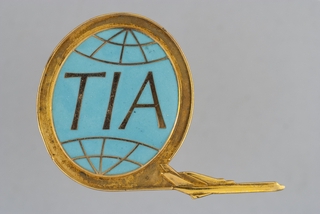 Image: stewardess wings: TIA (Trans International Airlines)