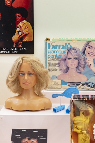 Image: Installation view of "Hair Style"