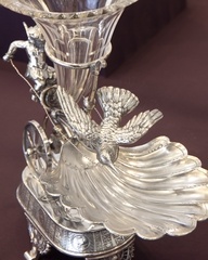 Image: Installation view of "Eclectic Taste: Victorian Silver Plate"