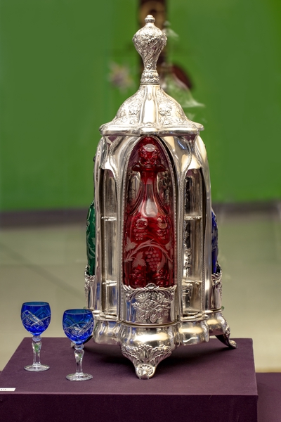 Image: Installation view of "Eclectic Taste: Victorian Silver Plate"