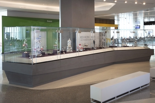 Image: Installation view of "Eclectic Taste: Victorian Silver Plate"