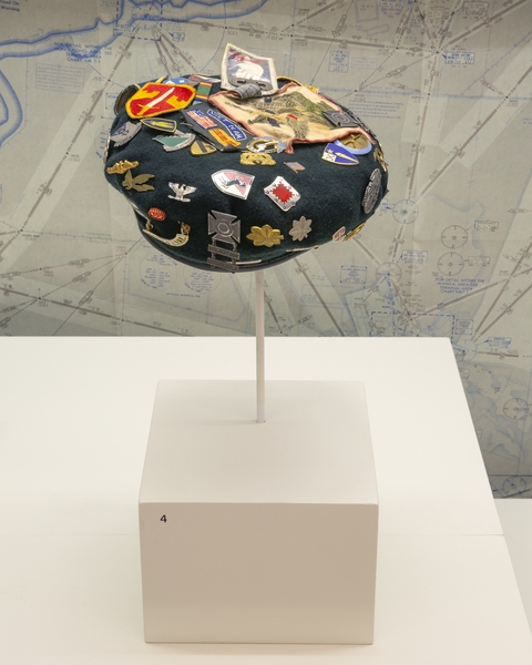 Image: Installation view of "Flying the Freedom Birds: Airlines and the Vietnam War"