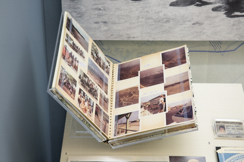 Image: Installation view of "Flying the Freedom Birds: Airlines and the Vietnam War"