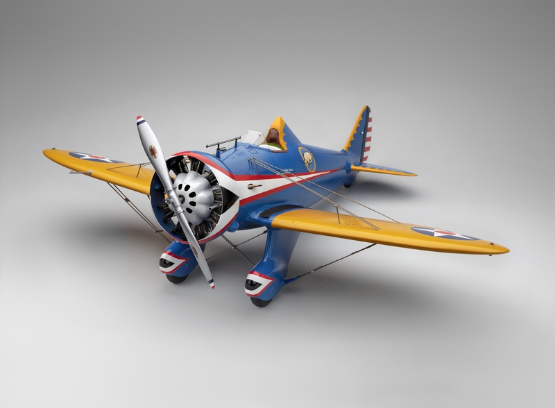 Image: model airplane: Boeing P-26A (Model 266)