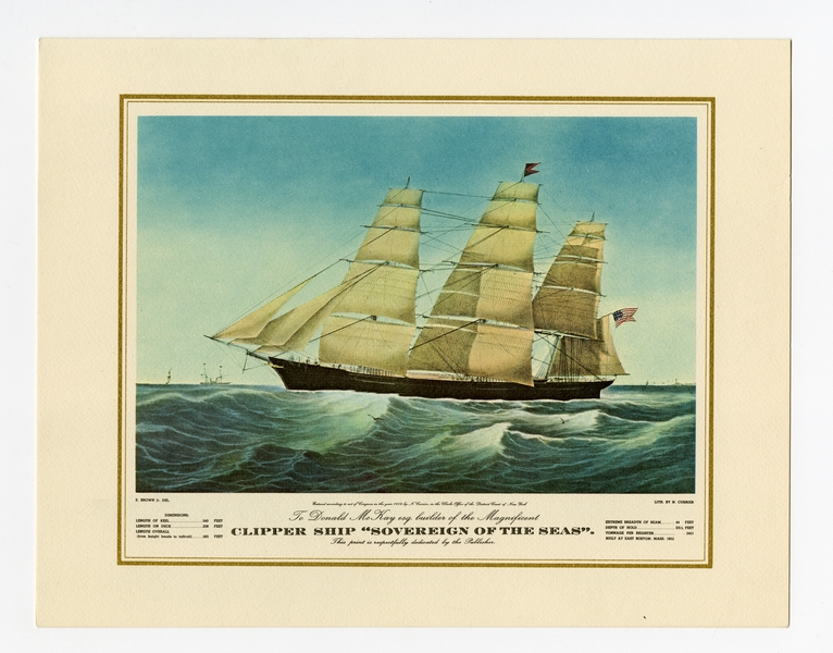 Image: menu: Pan American World Airways