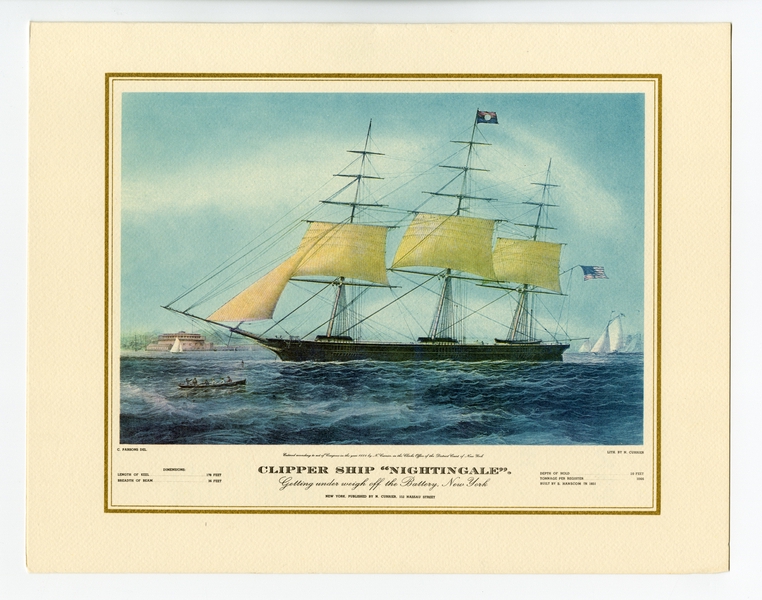 Image: menu: Pan American World Airways