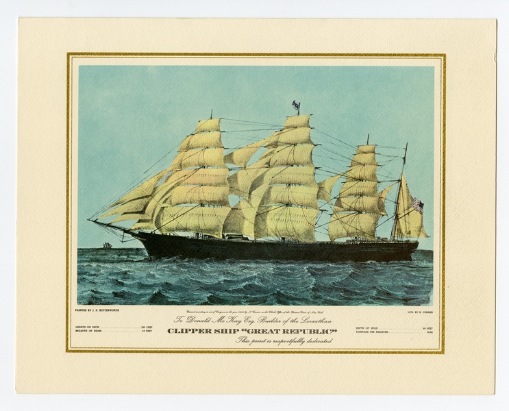 Image: menu: Pan American World Airways