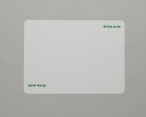Meal tray liner: EVA Air