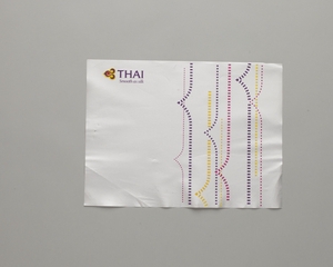 Image: meal tray liner: Thai Airways