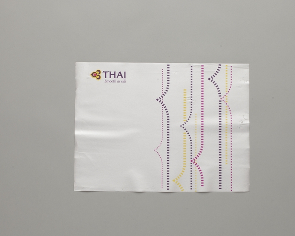 Meal tray liner: Thai Airways