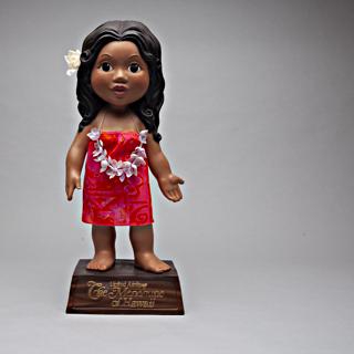 Image #1: promotional "Menehune" doll: United Airlines