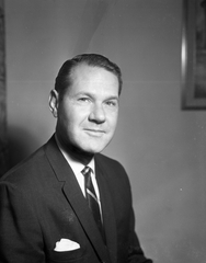 Image: negative: TWA (Trans World Airlines), A. B. Krueger, Director of Sales