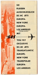 Image: timetable: Scandinavian Airlines System (SAS), Germany, summer schedule
