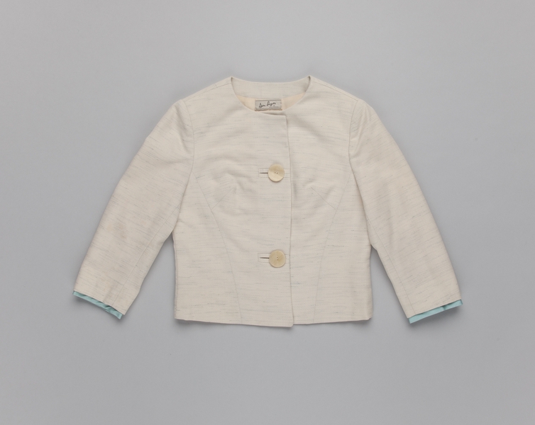 Image: air hostess jacket: TWA (Trans World Airlines), "Dot and Dash" original summer