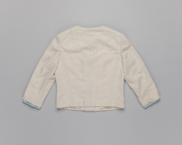 Image: air hostess jacket: TWA (Trans World Airlines), "Dot and Dash" original summer