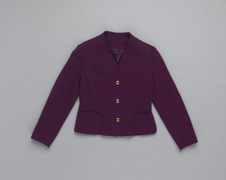 Image: flight attendant jacket: TWA (Trans World Airlines)