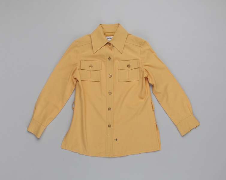 Image: flight attendant jacket: TWA (Trans World Airlines)