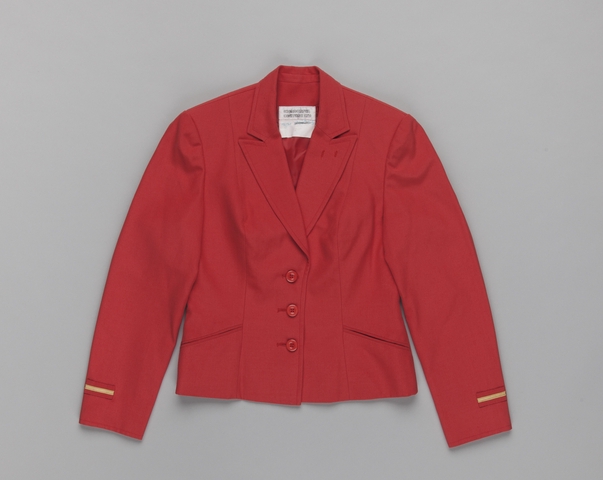Flight attendant jacket: Cathay Pacific Airways