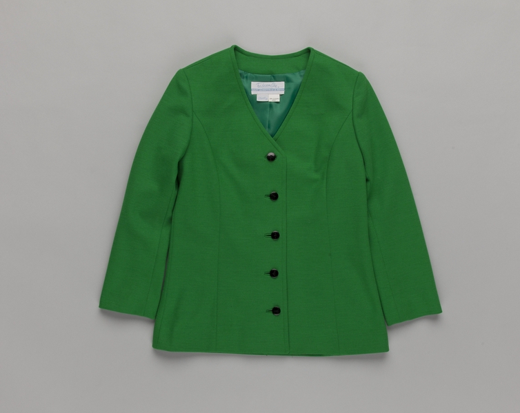 Image: flight attendant jacket: United Air Lines