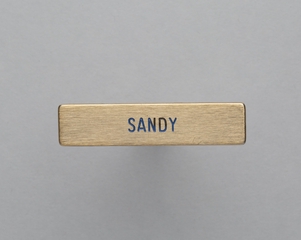 Image: name pin: United Air Lines, Sandy