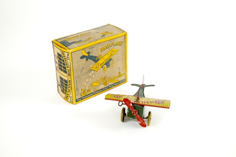 Image: toy airplane: mail plane