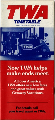 Timetable: TWA (Trans World Airlines)