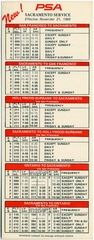 Image: timetable: Pacific Southwest Airlines (PSA), Sacramento