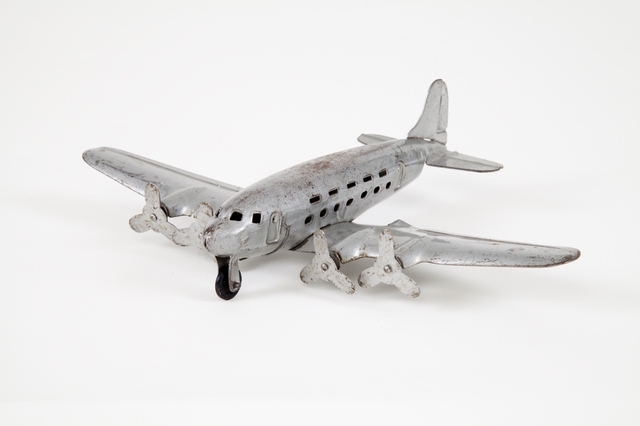 Toy airplane: four engine aircraft