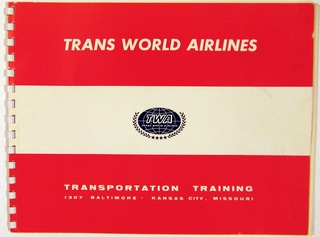 Image: manual: TWA (Trans World Airlines), Transportation Training 