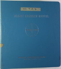 Image: manual: Pan American World Airways, Boeing 747 flight engineer manual