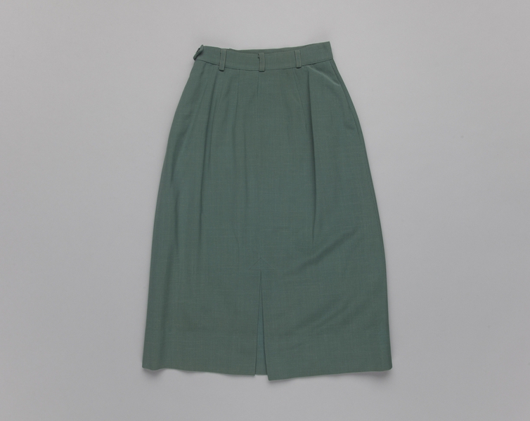 Image: air hostess skirt: TWA (Trans World Airlines), "Green Summer"