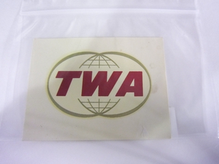 Image: decal: TWA (Trans World Airlines)