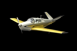 Image: model airplane: Beech Bonanza 35