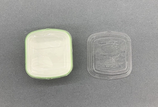 Image: side dish with lid: EVA Air, Summer