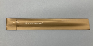Image: chopsticks with sleeve: China Airlines
