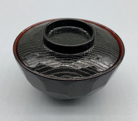 Image: soup bowl with lid: JAL (Japan Airlines)