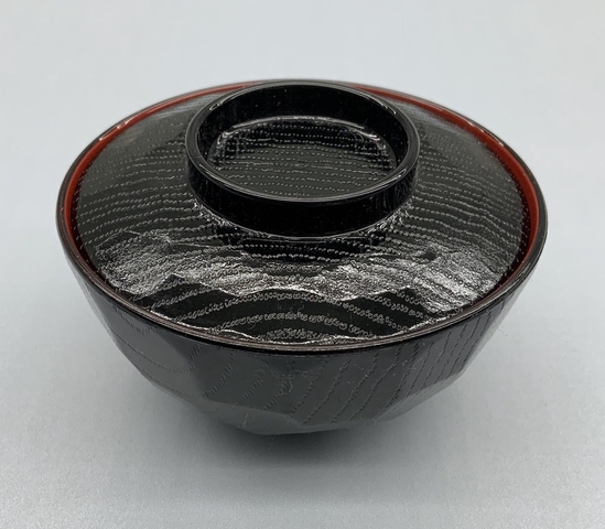 Soup bowl with lid: Japan Airlines