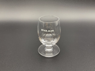 Image: cordial glass: EVA Air