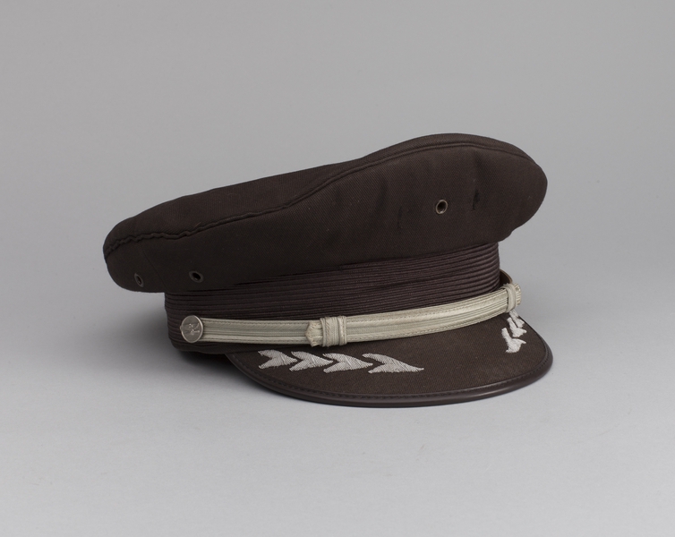 Image: flight officer cap: Hughes Airwest
