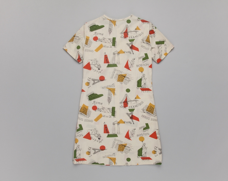 Image: air hostess smock: TWA (Trans World Airlines), winter