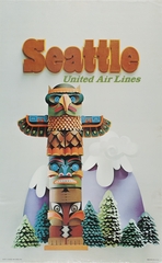 Image: poster: United Air Lines, Seattle