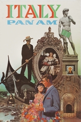 Image: poster: Pan American World Airways, Italy