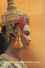 Image: poster: Pan American World Airways, Thailand