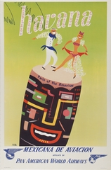 Image: poster: Mexicana de Aviación / Pan American World Airways, Havana