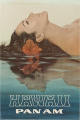 Image: poster: Pan American World Airways, Hawaii